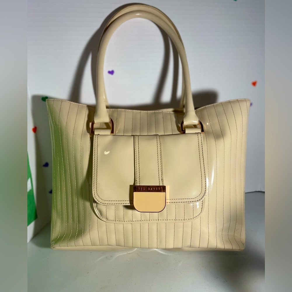 Ted Baker XL pinstriped Bag